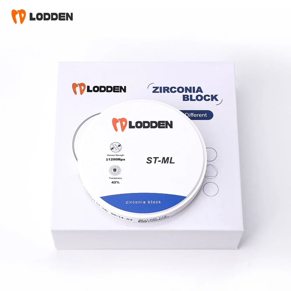 ST-ML Zirconia Blocks Dental Lab Material 98MM System Zirconia Disc CAD/CAM Dental Aesthetics