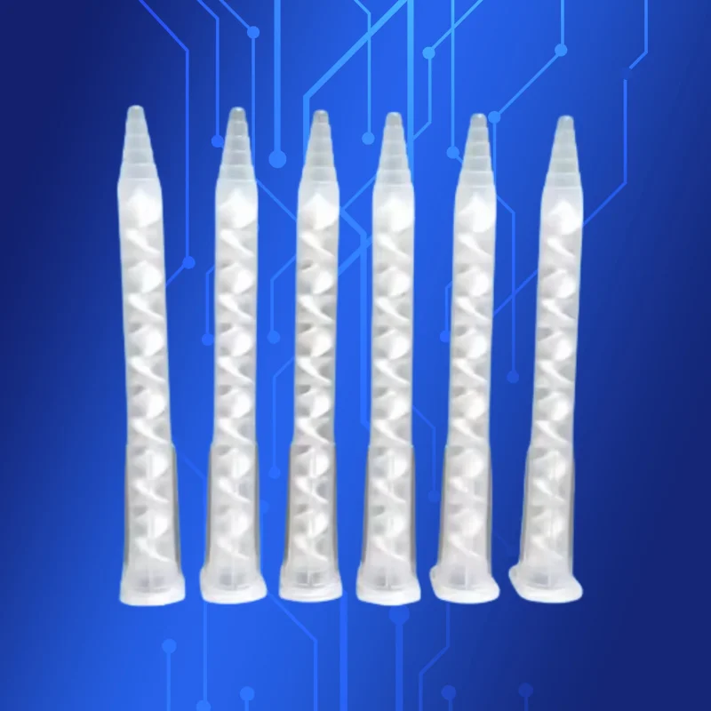 ‌MA6.3-12S Industrial Static Mixer Nozzle | AB Glue Mixing Tube (Stainless Steel/Chemical Resistant/Electronics/Free Shipping)‌