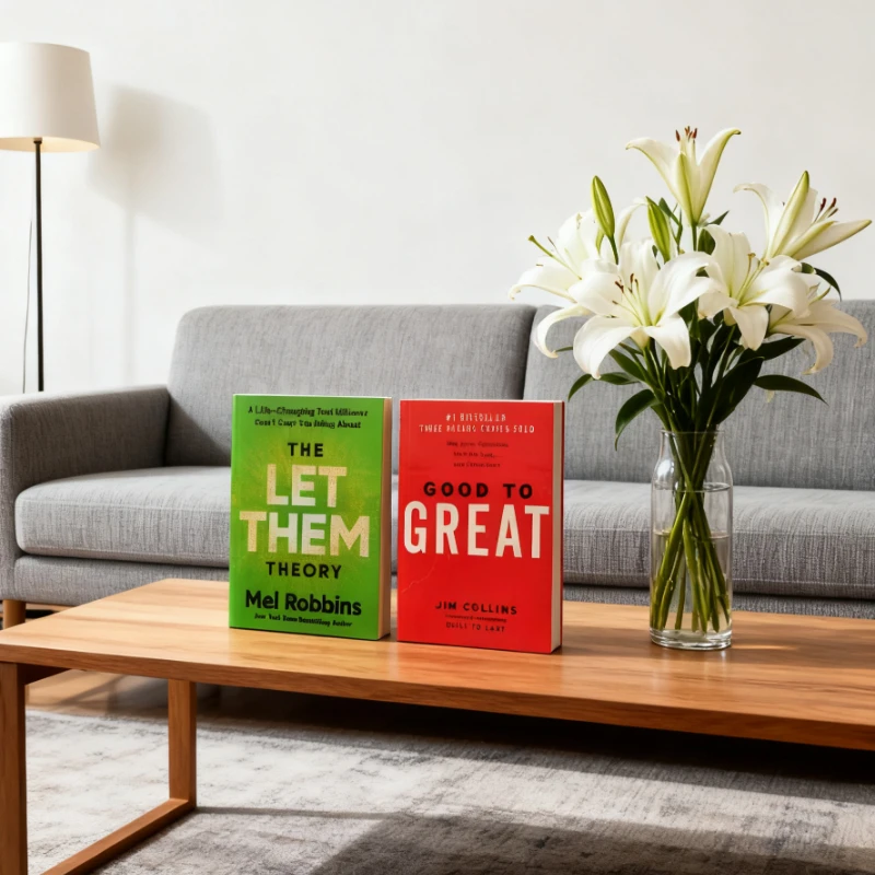 

《Good To Great》+《The Let Them Theory》Built to Great with Let Them Theory and Organic Growth Framework Christmas gift