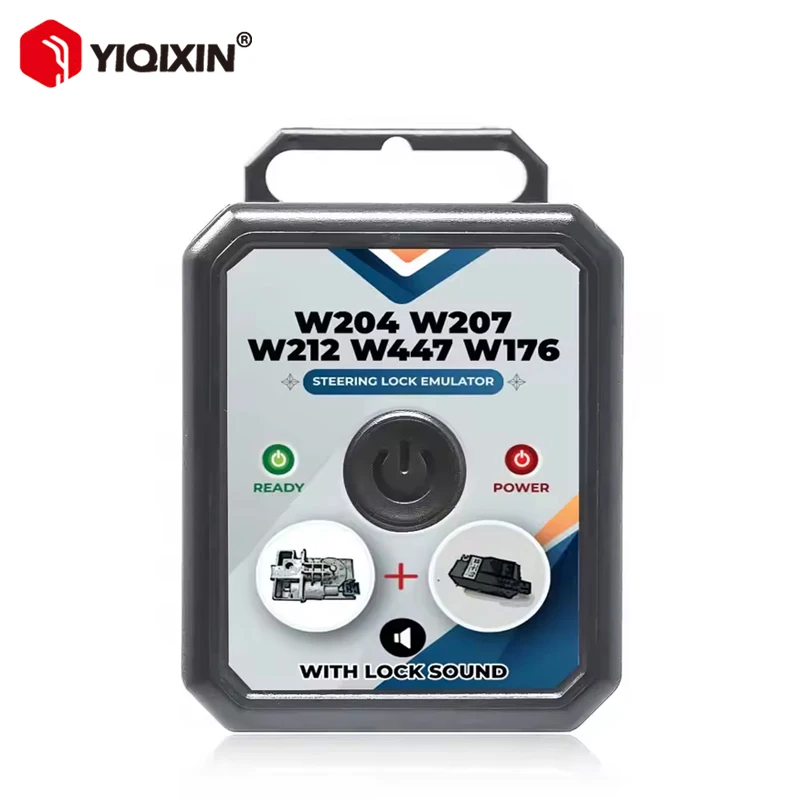 

YIQIXIN ESL ELV Симулятор рулевого замка для Mercedes Benz W204 W207 W212 W176 W447 W246 Эмулятор замка рулевого управления Автомобильные аксессуары