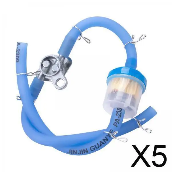 

Motorcycle ATV Fuel Line Hose with Oil Filter Copper Petrol Switch Universal Repair Kit for 50cc 150cc