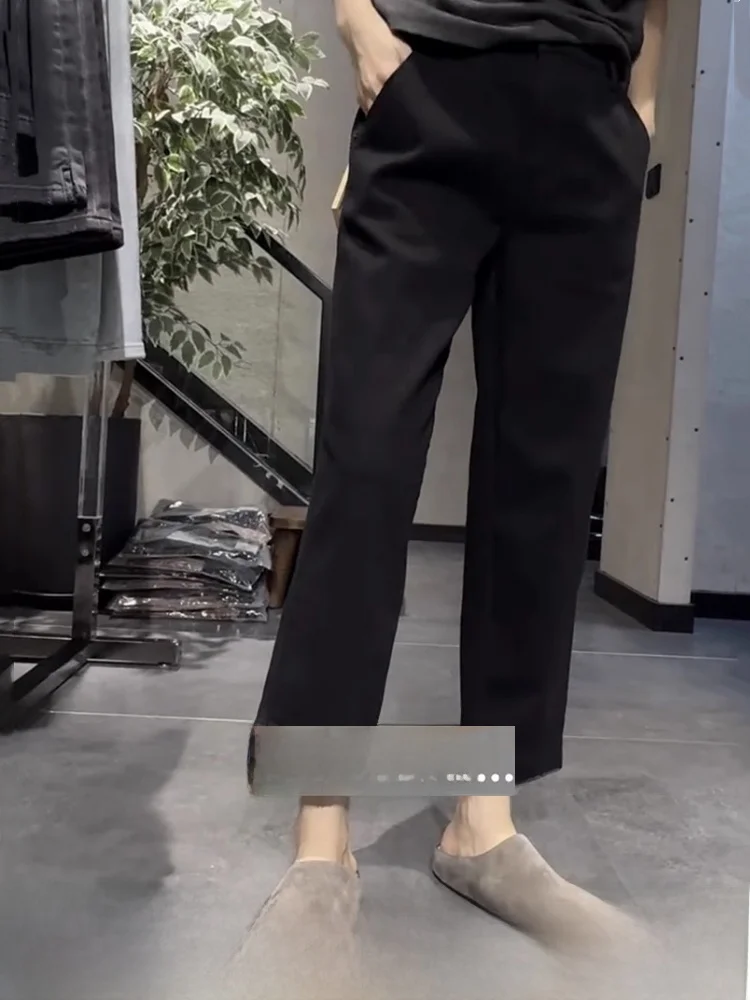 

andma Sle High Waist Slim Fit Denim Jeans 9-Piece Autumn Season Women's plus Size Tailend Sto European Goods