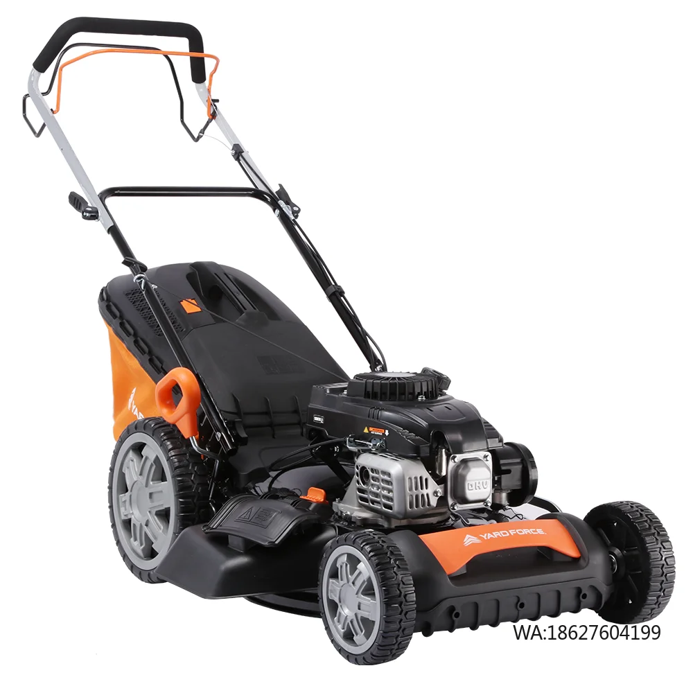 

Газонокосилка Yard Force Sunpower A51 самоходная, 7-уровневая регулировка высоты стрижки, гибридный мульчирующий/боковой выброс, травосборник 65 л, двигатель 171 куб. см.