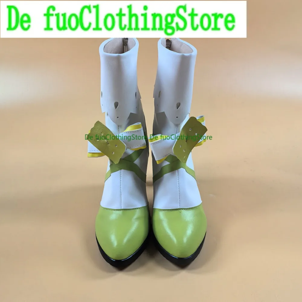 DefuoClothing Honor Of Kings Daji Matcha Sweetheart Buty do Cosplayu Anime Gra Buty i Kozaki do Odgrywania Ról na Halloween