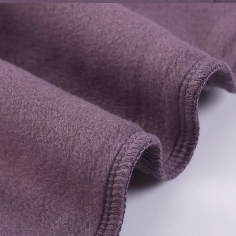 عالية الجودة القطن الرجال والنساء الياقة المدورة Sweatershirt الخريف الشتاء زائد الصوف سميكة الدافئة فضفاضة للجنسين مجموعات الرياضة في الهواء الطلق