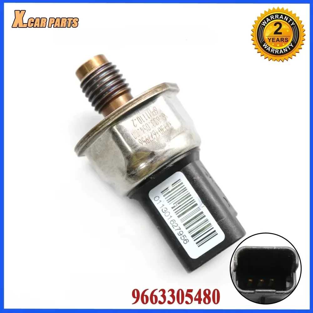 Car 9663305480 Fuel Rail Pressure Regulator Sensor Common Rail Valve For Ford Mondeo IV 2.0 TDCi Fiat Scudo II 2.0 HDi 2.0HDi