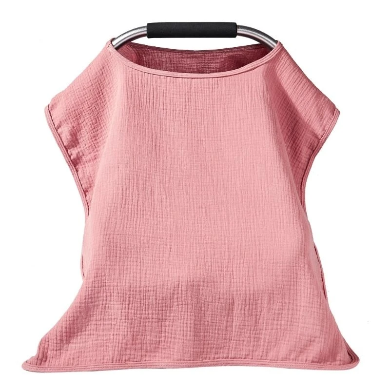 Assentos bebê respirável Baby Canopy Multifunction Enferming Shawl para uso ao ar livre