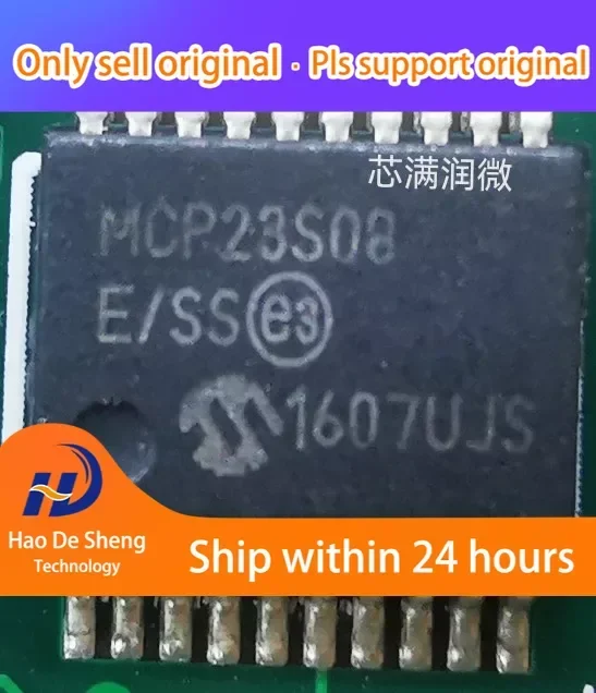 

10PCS/LOT MCP23S08-E/SS I/O MCP23S08-E SSOP-20 New Original in Stock