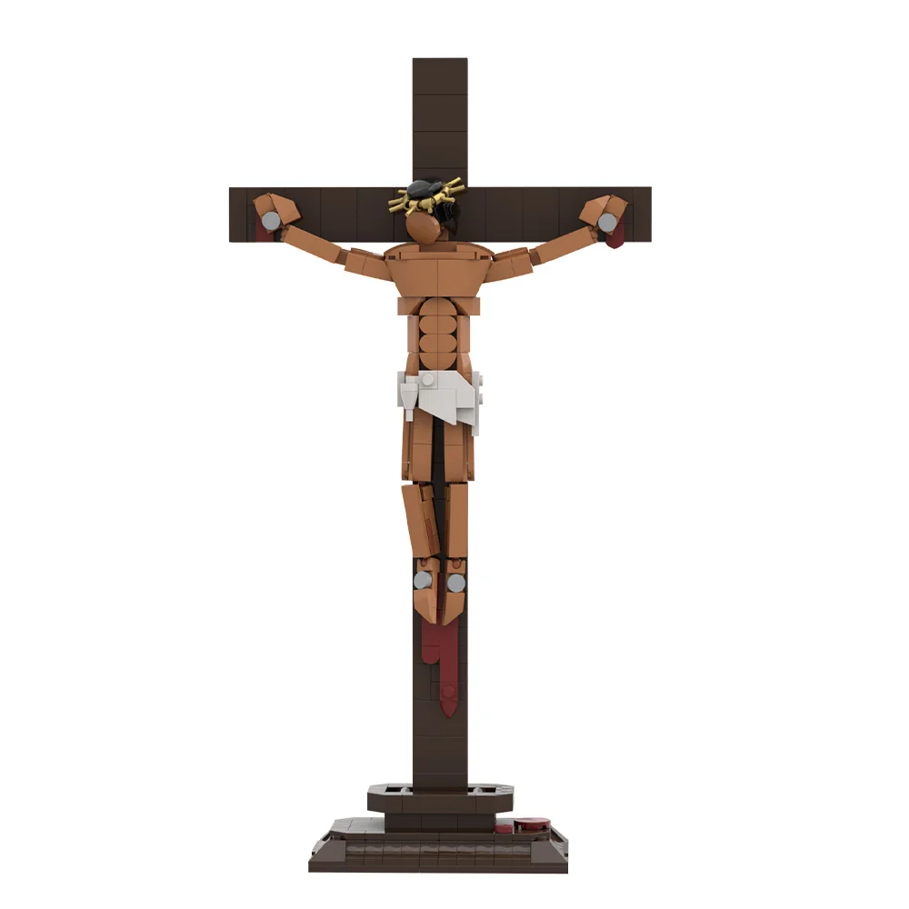 

Gobricks MOC Jesus was crucified Building Blocks Toys Gift