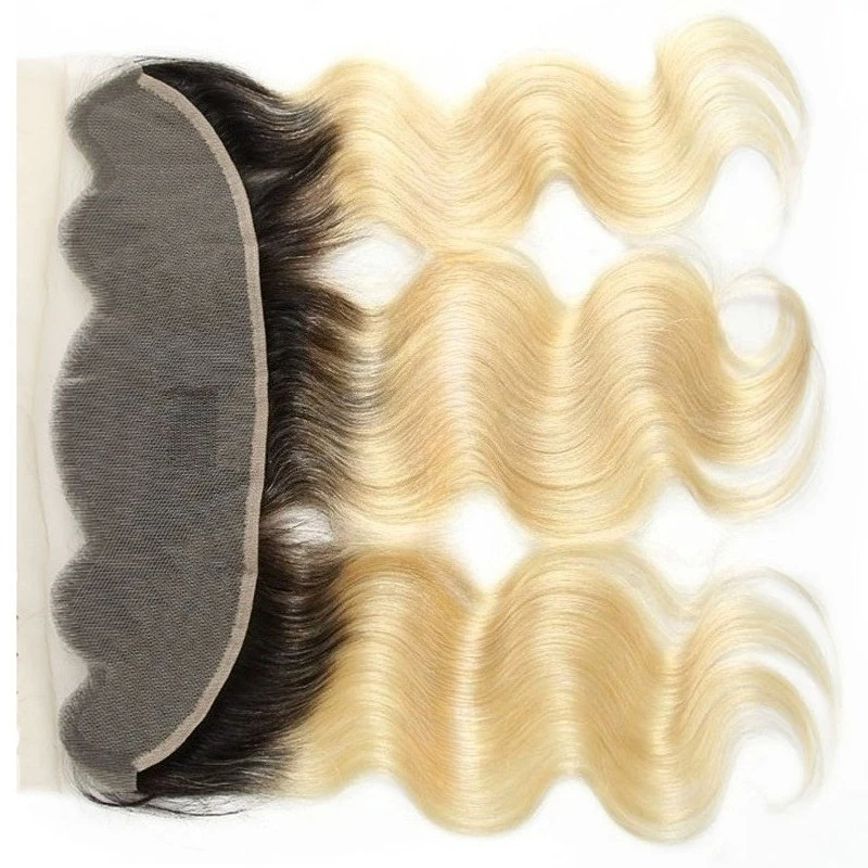 جودة عالية 13*6 الدانتيل الأمامي T1B-613 الجسم موجة الشعر البشري 13X4 الدانتيل أمامي الشعر الحقيقي مع تجعيد الشعر الطبيعي لينة نطاط #6