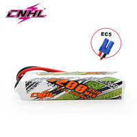 CNHL 3S 11.1V Lipo Battery 6200mAh 90C For RC Helicopter Cars Parts Boats Vehicle Truck Speedrun With EC5 Plug