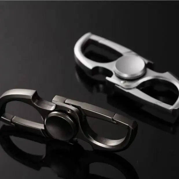 Outdoor EDC Portable Creative Keychain Bottle Opener Multifunctional Finger Gyro