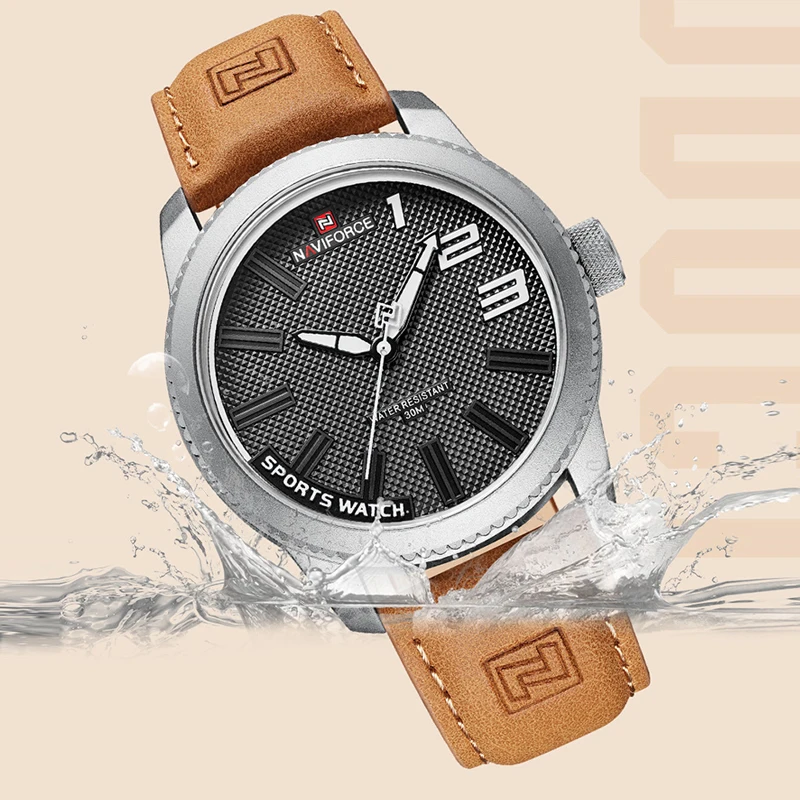 Top Brand NAVIFORCE New Original Watch for Men Waterproof Quartz Male Clock Military Sports Fashion Wristwatch Relogio Masculino