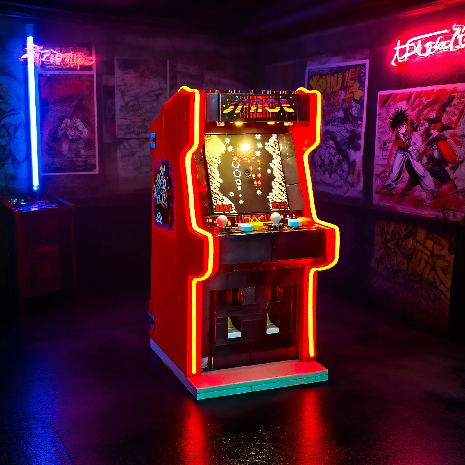 

LYBMTWF LED Lighting Kit Compatible with Lego 40805 Mini Arcade Machine game console (NOT Include Model Bricks)