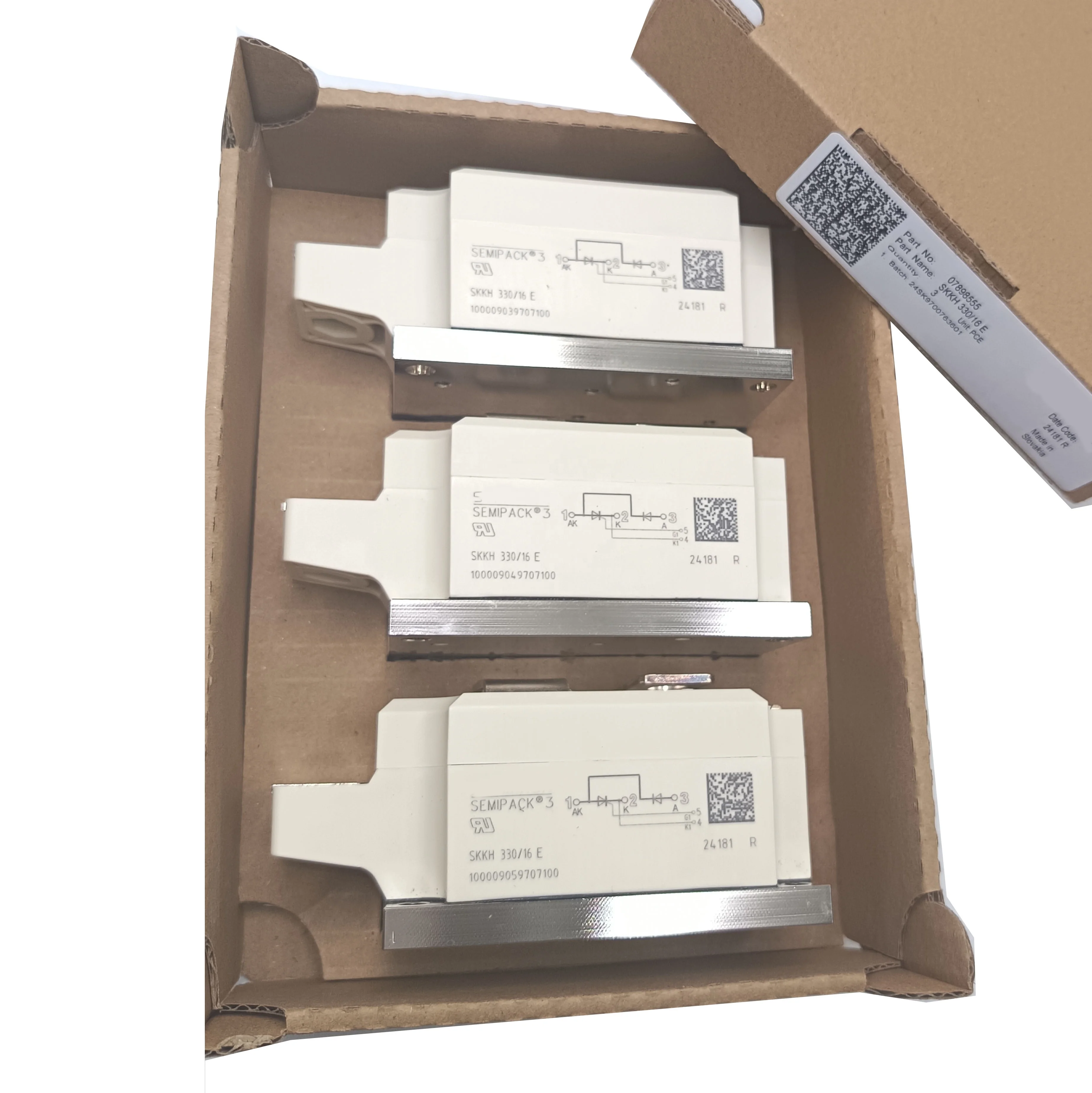 Tersedia Datasheet SKKH330/16E IGBT Transistor Modul Thyristor Rectifier Diode