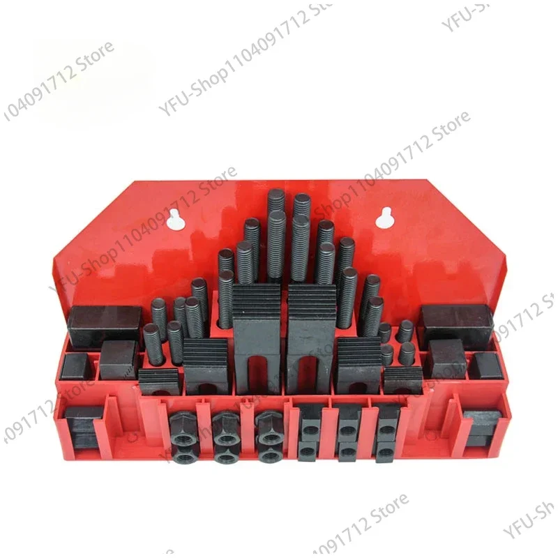 

M8 M10 M12 M14 M16 M20 M24 Tool Combination Platen Mold Parts 58PCS/Set Milling Machine Pressure Plate Universal Clamp Group Cod