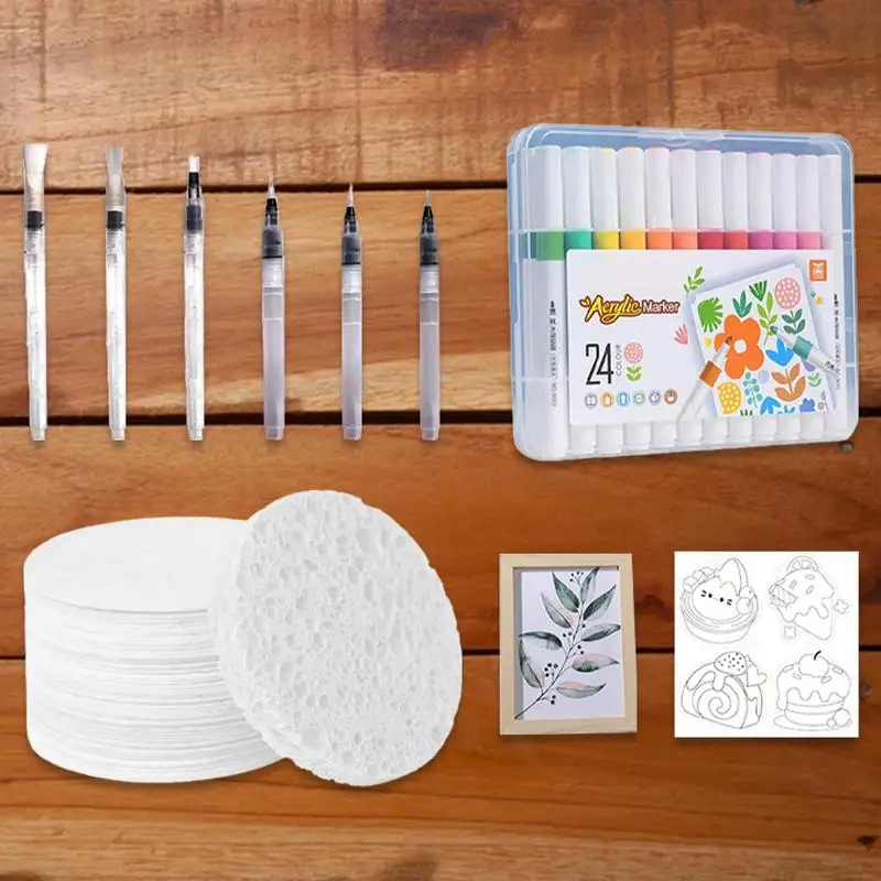 Foam Paint For Crafts Sensory Art Texture Kit Handmade Craft Supplies Educational Preschool Learning Activity For Kids Crafts