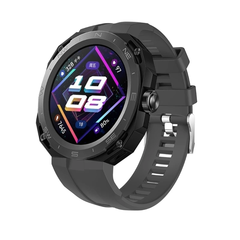 Silicone Band Strap For Huawei Watch GT Cyber Smart Watch Bracelet Replacement Wristband Belt Adjustable Wriststrap