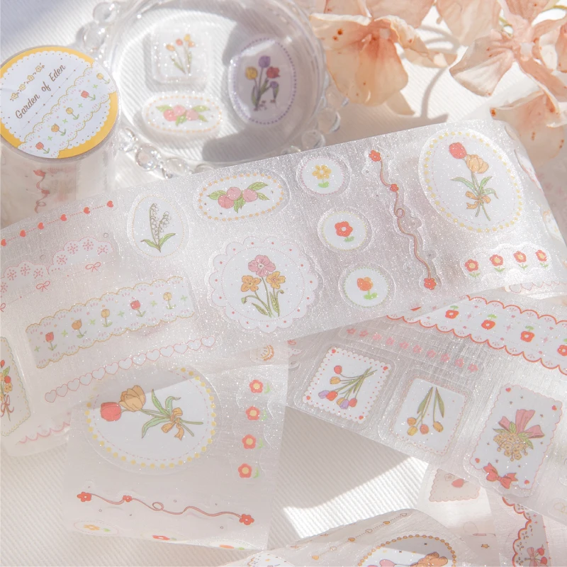 Journal GO 6x200cm Dessert Strawberry Tape Scrapbooking Materials Masking Tape Journaling Stickers Diy Arts Crafts Album Sticker