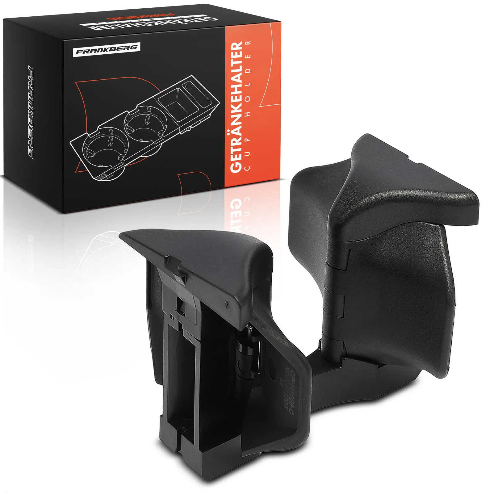 Frankberg 1x bekerhouder voor Mercedes-Benz C-Klasse W204, E-Klasse W212, A207 2046802391 41026 V30290002