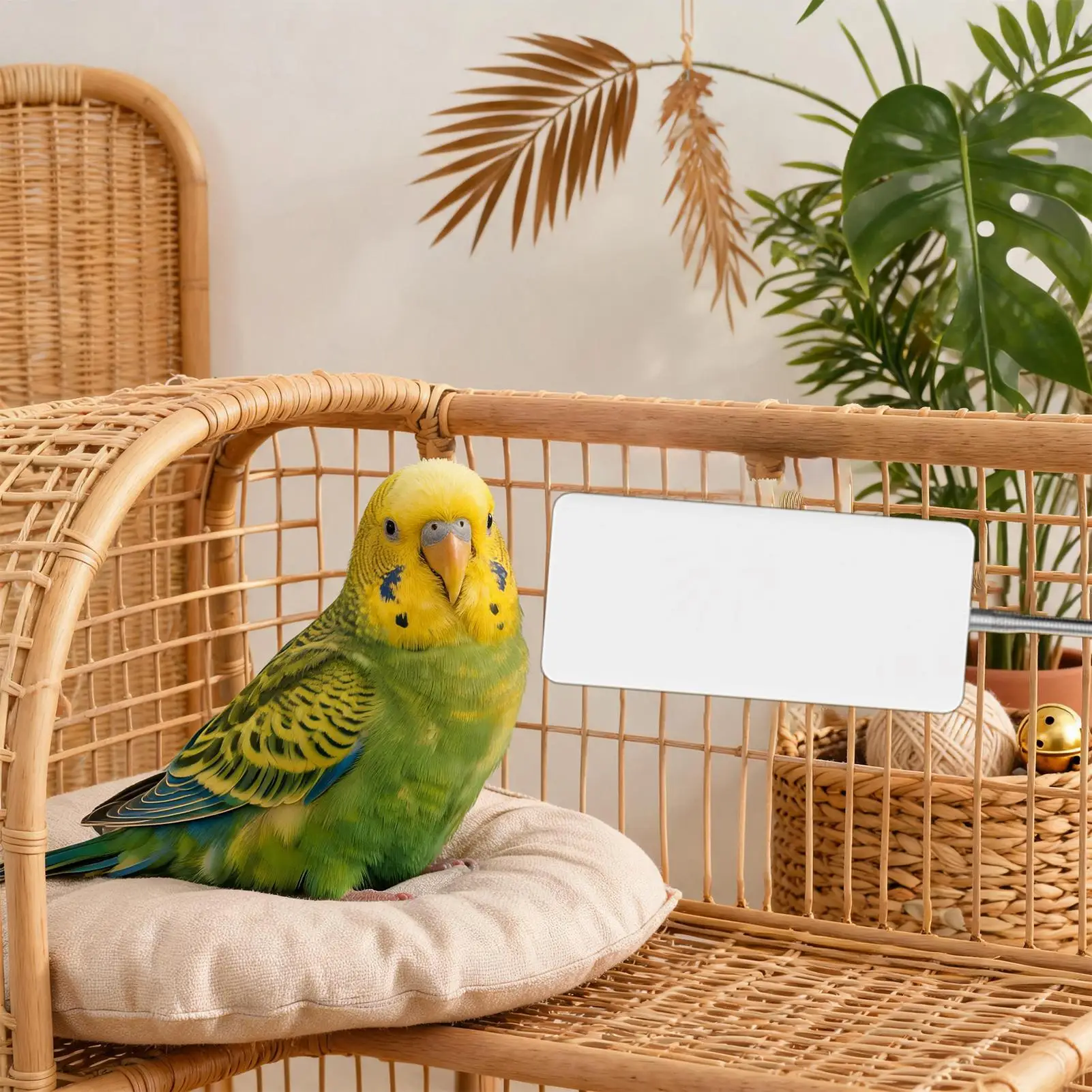 Pet Bird Heater Safe 5V Pet Winter Warming Equipment Parrot Winter Heater For Garden Indoor Macaws Parrot Sparrow Parakeet