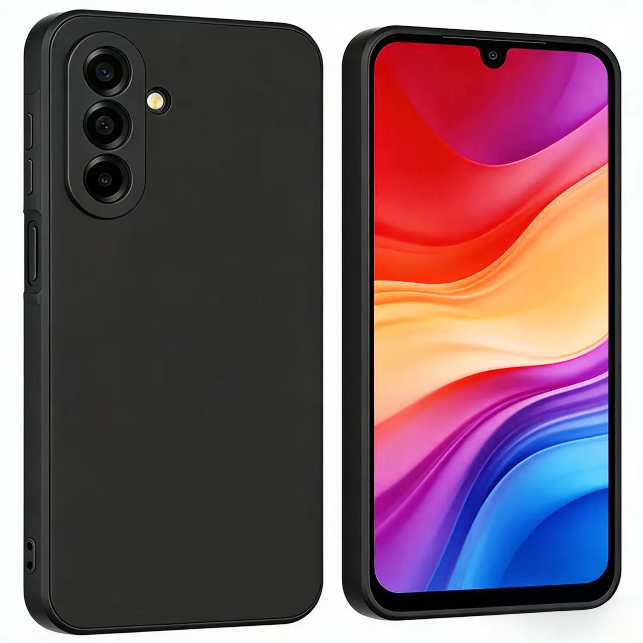 Luxury Silicone Phone Case For Samsung Galaxy A07 A17 A37 A57 A16 A06 A56 A35 5G A05S A04E A24 A73 Soft Thin Cover Funda Case