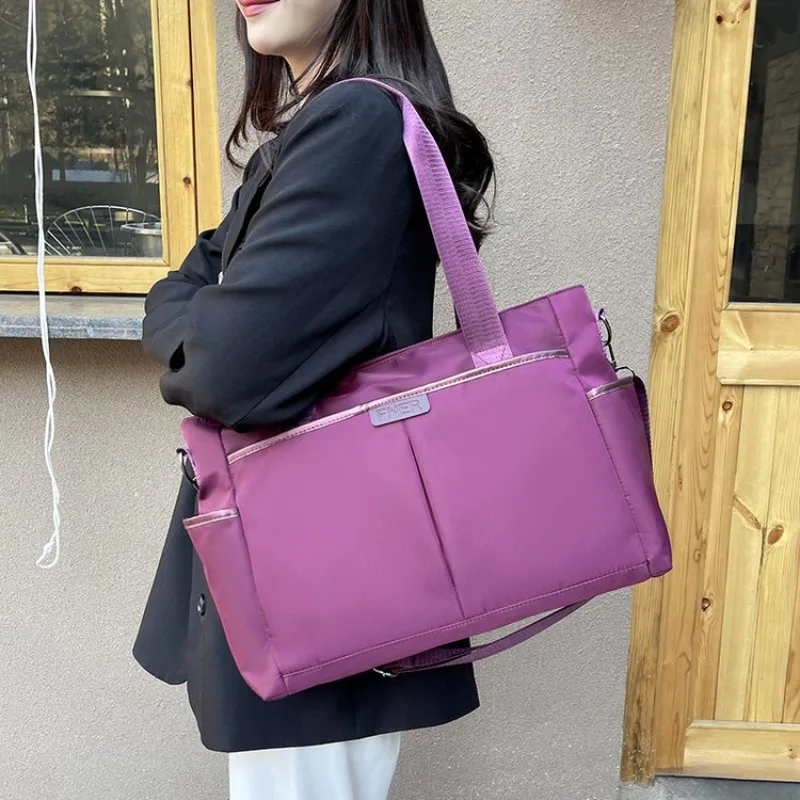 

Fashion Large Capacity Diaper Bag Women's Luxury Leather Tote Vintage Crossbody Bag Minimalist Designer Elegant Stylish