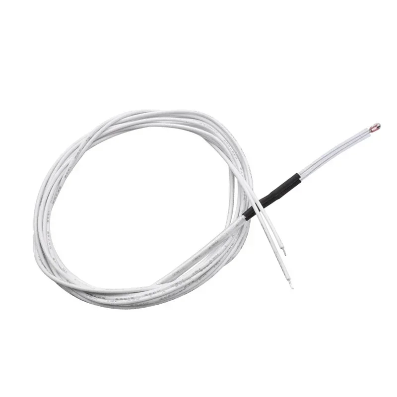 10 قطعة مستشعر درجة الحرارة طابعة ثلاثية الأبعاد مختومة من الزجاج أحادية الطرف تستخدم 100k B 3950 1% 1M Therned NTC الثرمستور