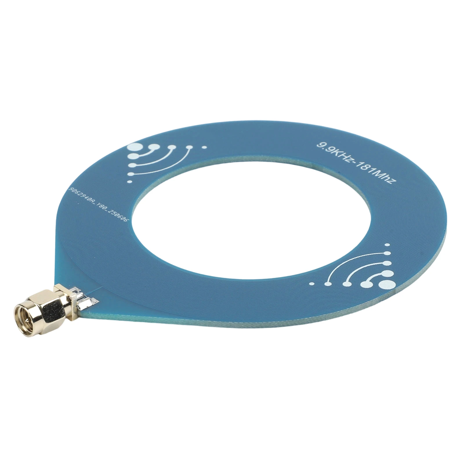 10KHz-30MHz Blue Donut Loop With For SMA Connector For FM AM Shortwave Radio Signal Reception Portable Analyzer Tool