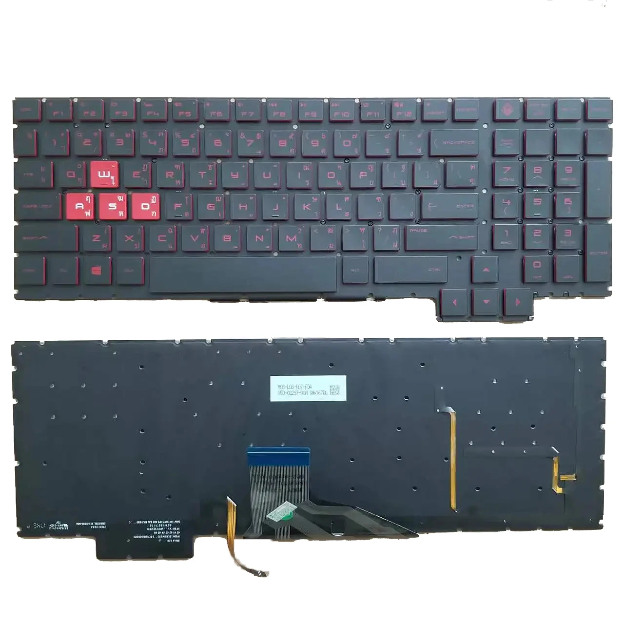 

New Russian US Thai RU Keyboard For HP OMEN 15-CE 15-CE000 15-CE026TX 15-CE005TX 15-CE006TX 15-CE001TX 15-ce199nr With Backlit