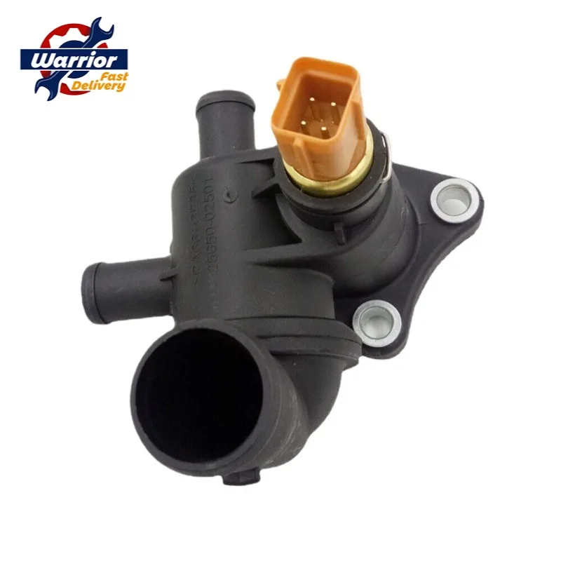 Car Accessories Auto Engine Coolant Thermostat Housing 25650-02560 for Kia Picanto SA Hyundai Friend