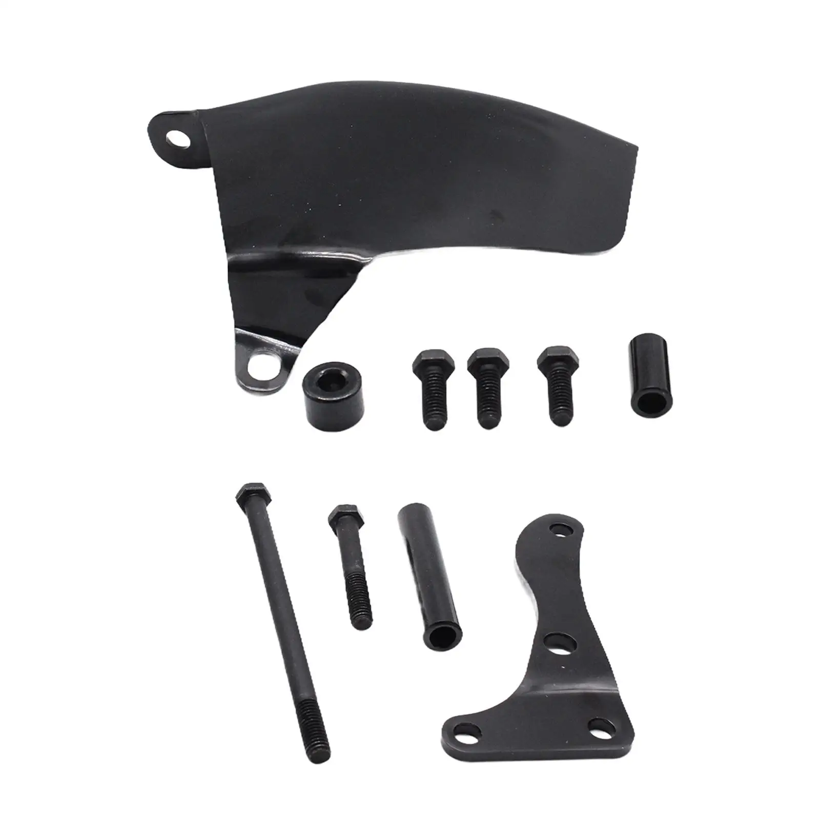 Long Water Pump Alternator Bracket Set, acessórios do carro, resistente, facilmente instalar, Substitui para Chevy, pequeno bloco 283, 400, 307, 265