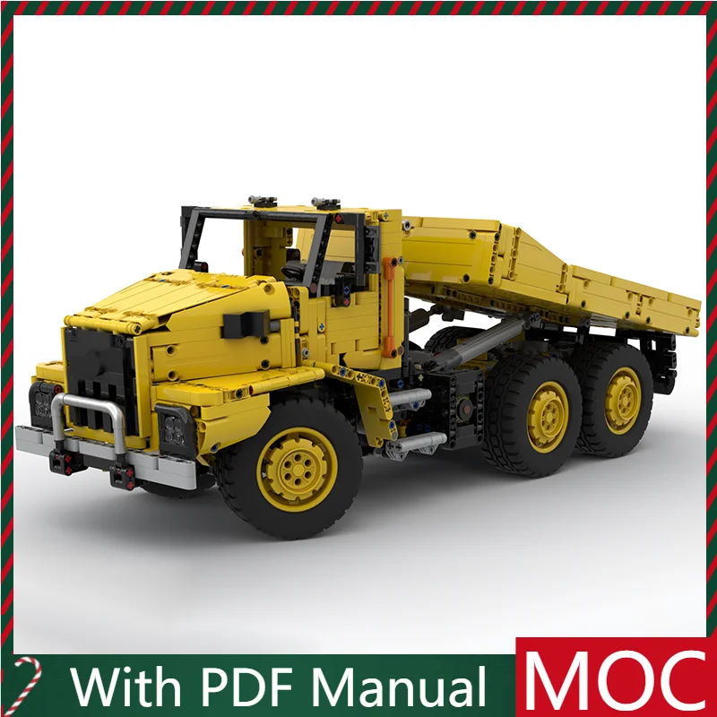 2041 Parts Hot Selling MOC Cool Truck Modular Model DIY Set Building Blocks Kids Assembly Display Toys Festival Surprise Gifts