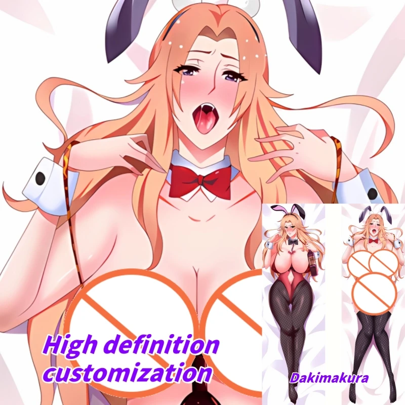 

Dakimakura Anime Pillow Case BLEACH Matsumoto Rangiku Double-sided Print Of Life-size Body Pillowcase Gifts