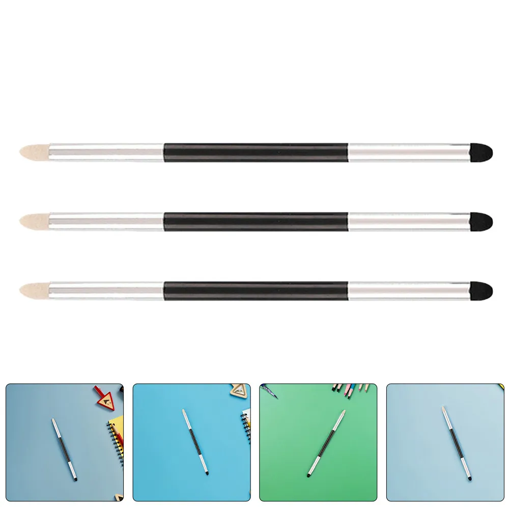 3 pcs Halloween Christmas New Year Blending Tool For Drawing Art Blending Tools Drawing Eraser Pen Art Shading Tool Art