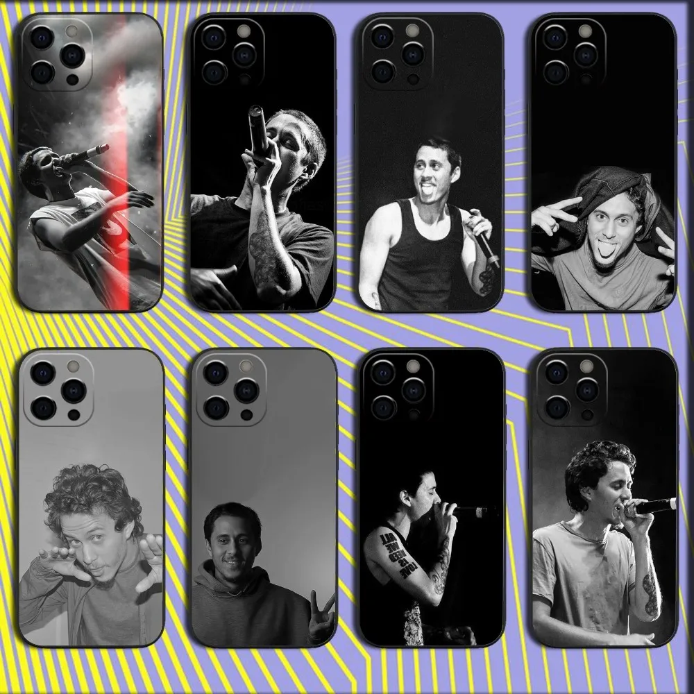 Singer C-Canserbero Phone Case For iPhone 16,15,14,13,12,11,Pro,X,XS,Max,XR,Plus,Mini Soft Black Cover