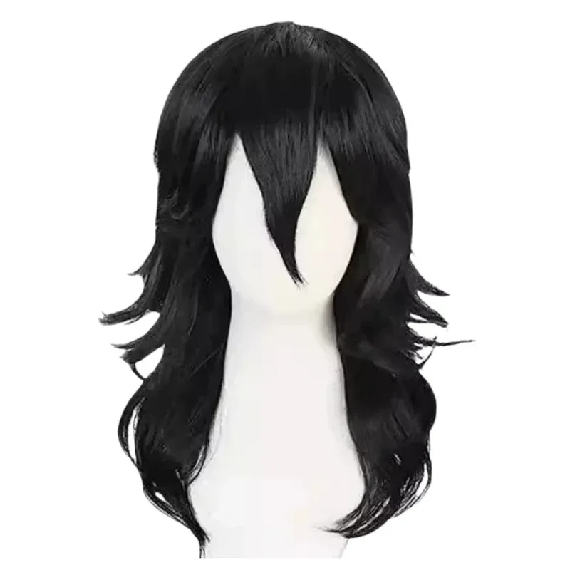 Anime My Hero Academia cabeza de borrador Aizawa Shouta Cosplay disfraz peluca monos negros uniforme hombre Halloween carnaval traje 5ftu ^ 5