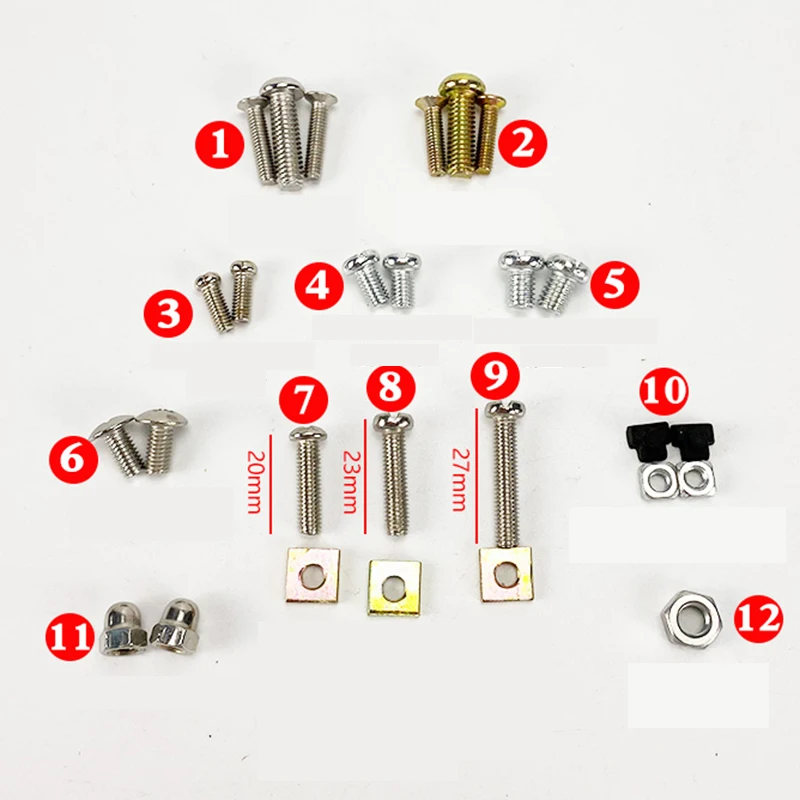 1set Pot Handle Nut 201 Stainless Steel Screws For Pressure Cooker Wok Frying Pan Milk Pot Pressure Cooker Kitchen Part Replace