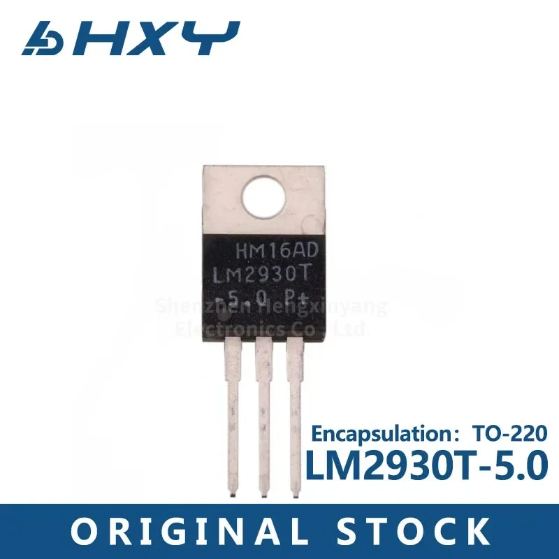 5pcs/lot    LM2930T-5.0TO220-3 PMIC- Regulator - Linear output -5V-150mA