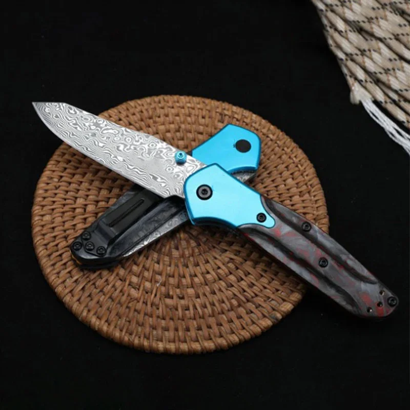 Outdoor BM 945 Ultra-Premium Folding Pocket Knife for Fishing EDC With Aluminum Carbon Fiber