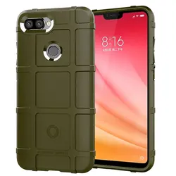 Armor Heavy Matte Cover for Xiaomi Mi 8 Lite Mi8 lite Shockproof Shield Case for xiaomi 8 lite Anti Knock Soft Silicone Cases