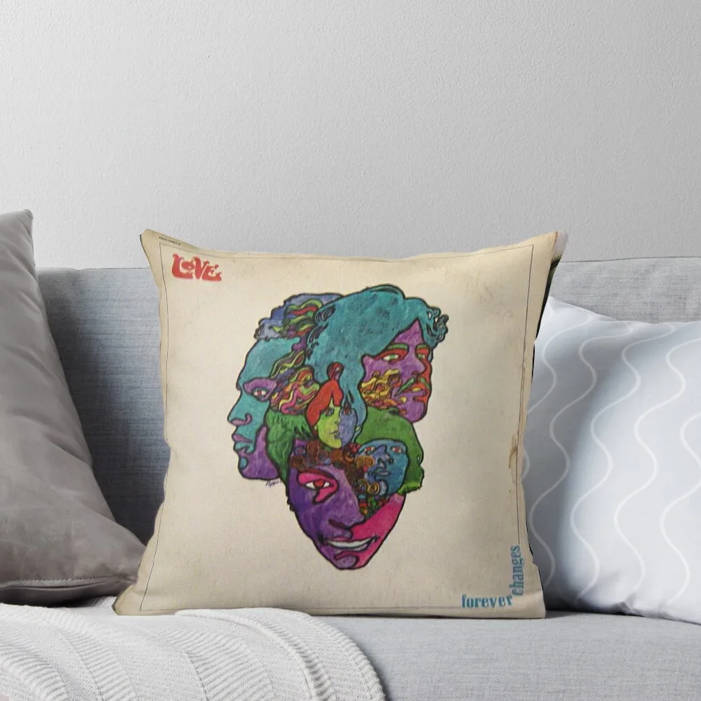 

Love, Forever Changes, Psych, Psychedelic Rock lp Throw Pillow christmas decorations 2025 Room decorating items pillow