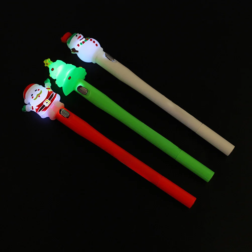 

10 шт., рождественские гелевые ручки, креативный дизайн, стильные письменные принадлежности для студентов и детей, подарки, рождественские гелевые ручки, милая ручка