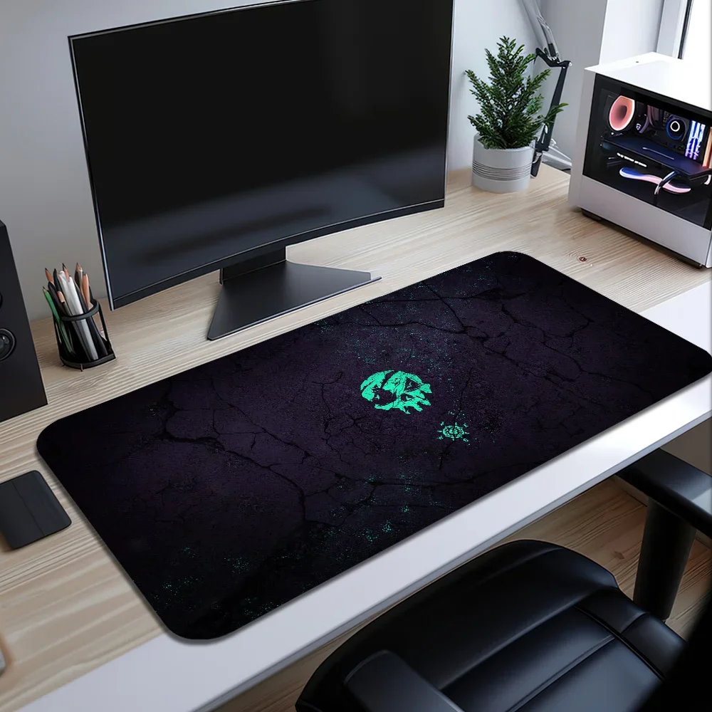 Sea of Thieves Game cool For PC Large MousePads Desk Gaming Mouse Pad Stitched Edges Non-Slip Rubber Base Extended mousemats