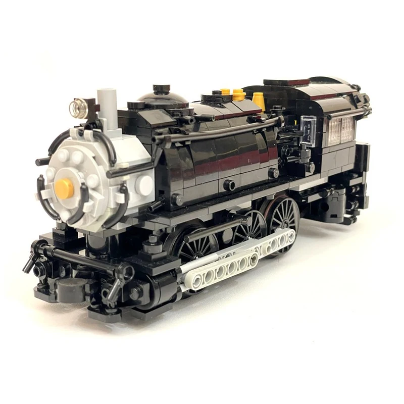 鉄道模型 MOC 組み立てブロック 1:48 PRR B8a 0-6-0 タンクエンジンモデル テクノロジー モジュールブロック おもちゃ DIY セット 組み立て