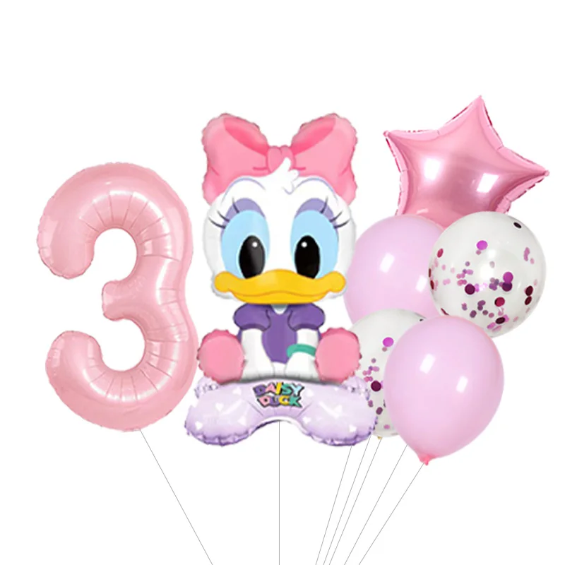 Donald Duck Theme Latex & Aluminum Film Balloon Set Birthday Party Decor Kit view 4