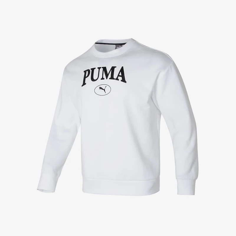 

Оригинальный продукт Puma, новая минималистичная удобная спортивная толстовка унисекс с круглым вырезом 682929-02