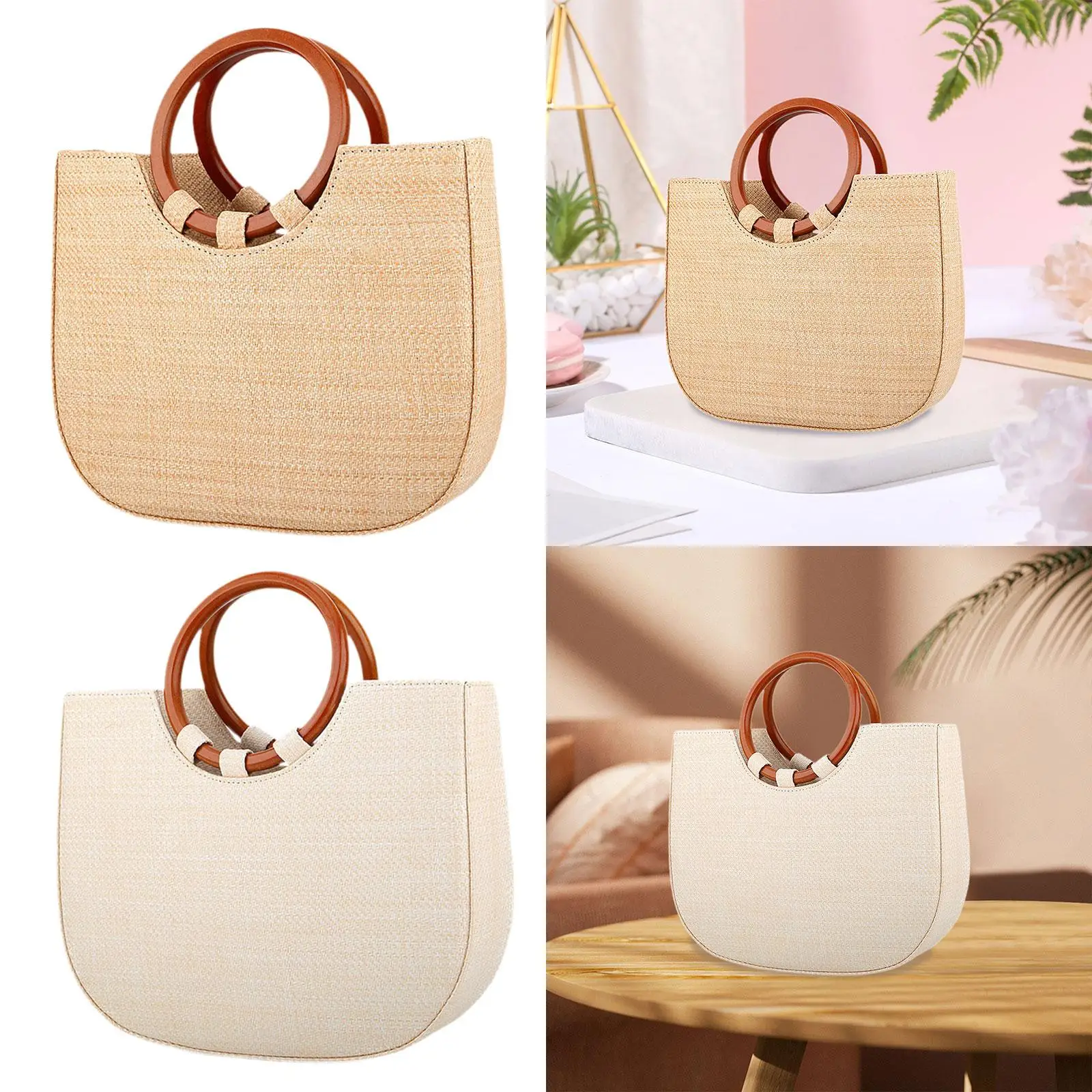 Travel Clutch Bag Retro Style Crossbody Bag for Cosmetics Shopping Camping