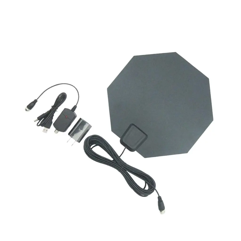 Assorted Household Digital Indoor HDTV Antenna USB Powered TV Amplified Antenna