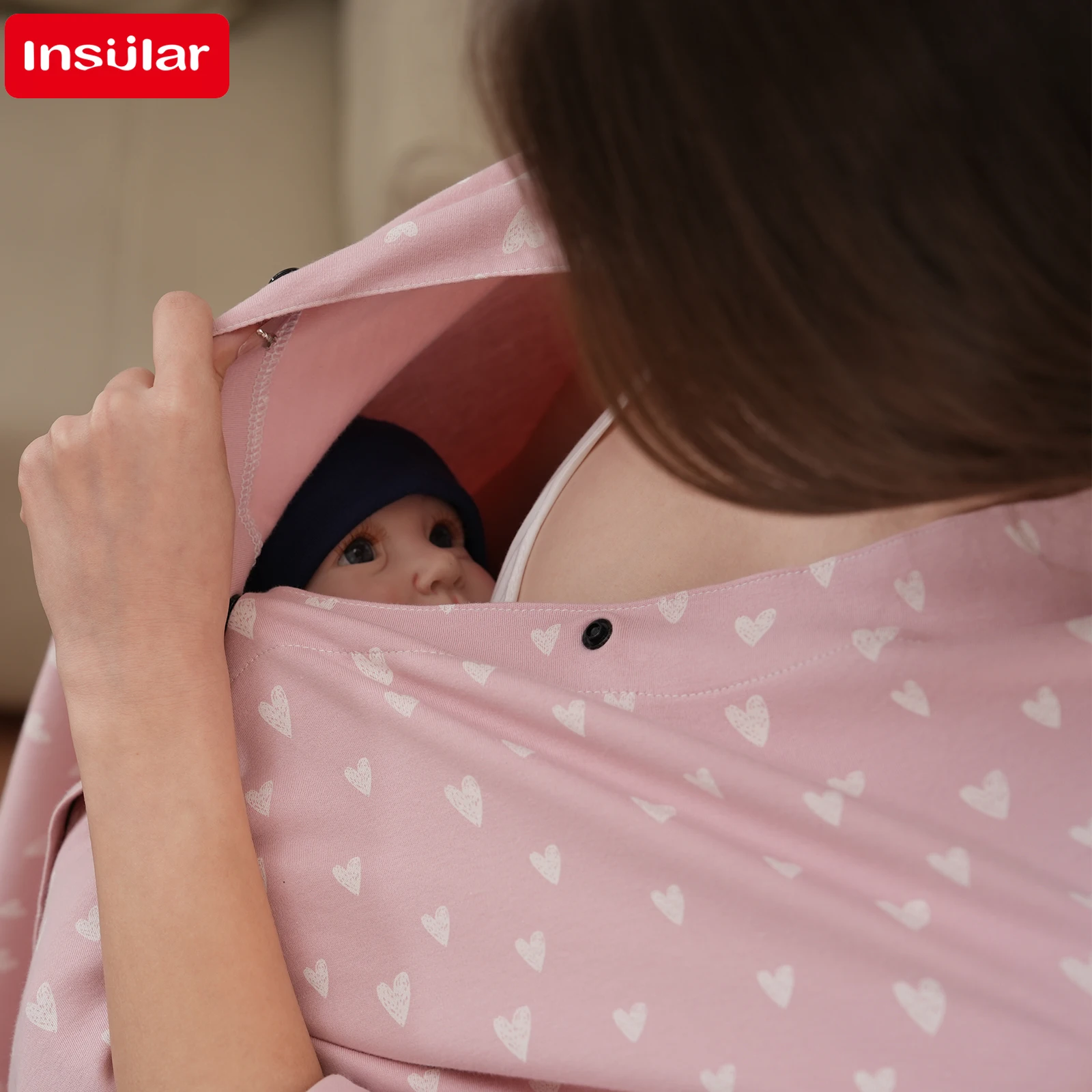 

Double Layer Cotton Nursing Cover Breastfeeding Baby Blanket Outdoor Muslin Gauze Towel Multifunctional Shawl Stroller Blanket